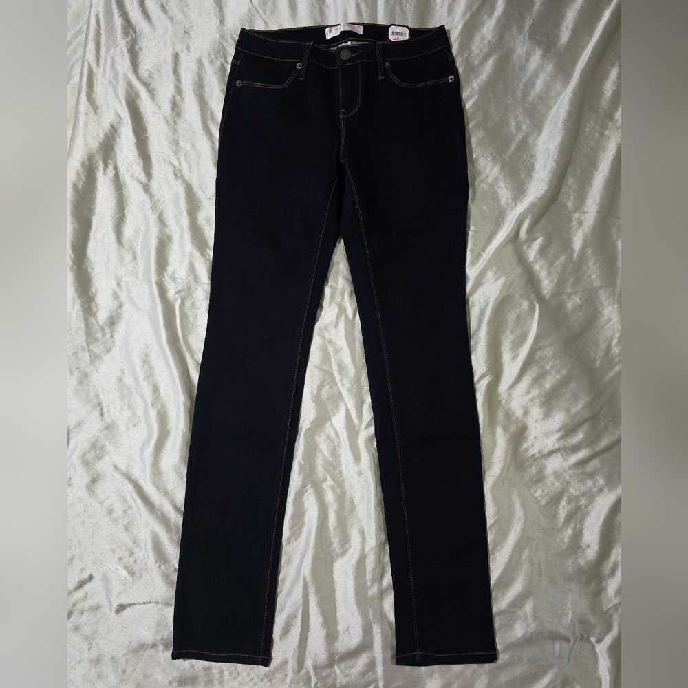 NWT No Boundaries OPP Dark Wash Stretchy Skinny Jeans Jeggings Jr's Size 9